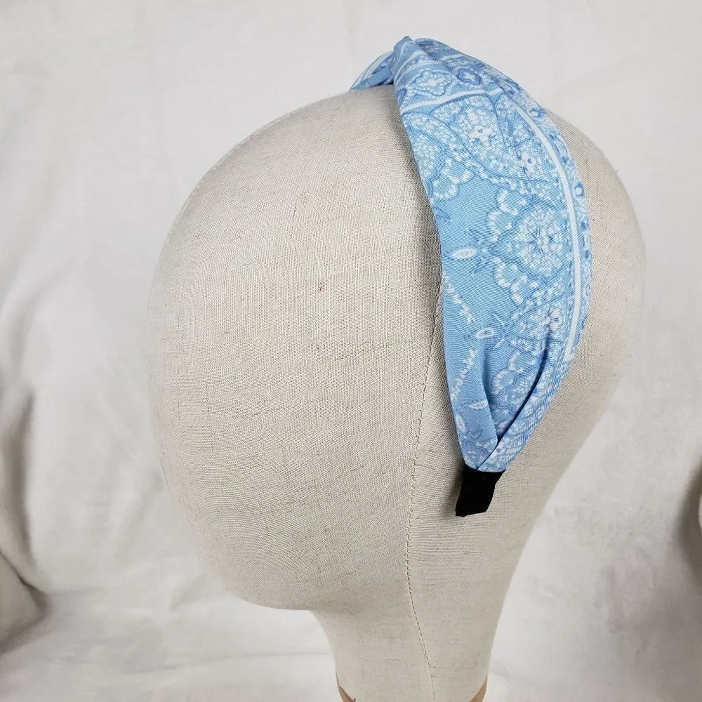 Bandana Print Wide Band Headband